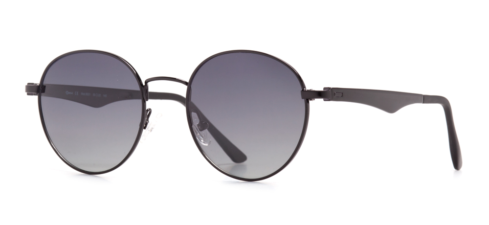 BENX SUNGLASSES Sunglasses Teenage Man,Woman,Unisex Round Full-Rimmed Metal Polarize BXGÜNŞ 8021.50-C.17